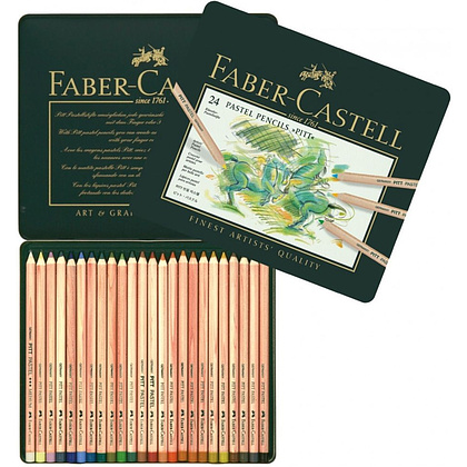 Пастельные карандаши "PITT Pastel", 24 цвета