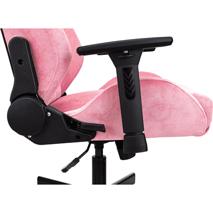 Кресло игровое Knight N1 Fabric ткань, розовый - 5