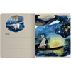 Тетрадь "Fauna", A5, 48 листов, клетка, скоба сбоку, ассорти - 12