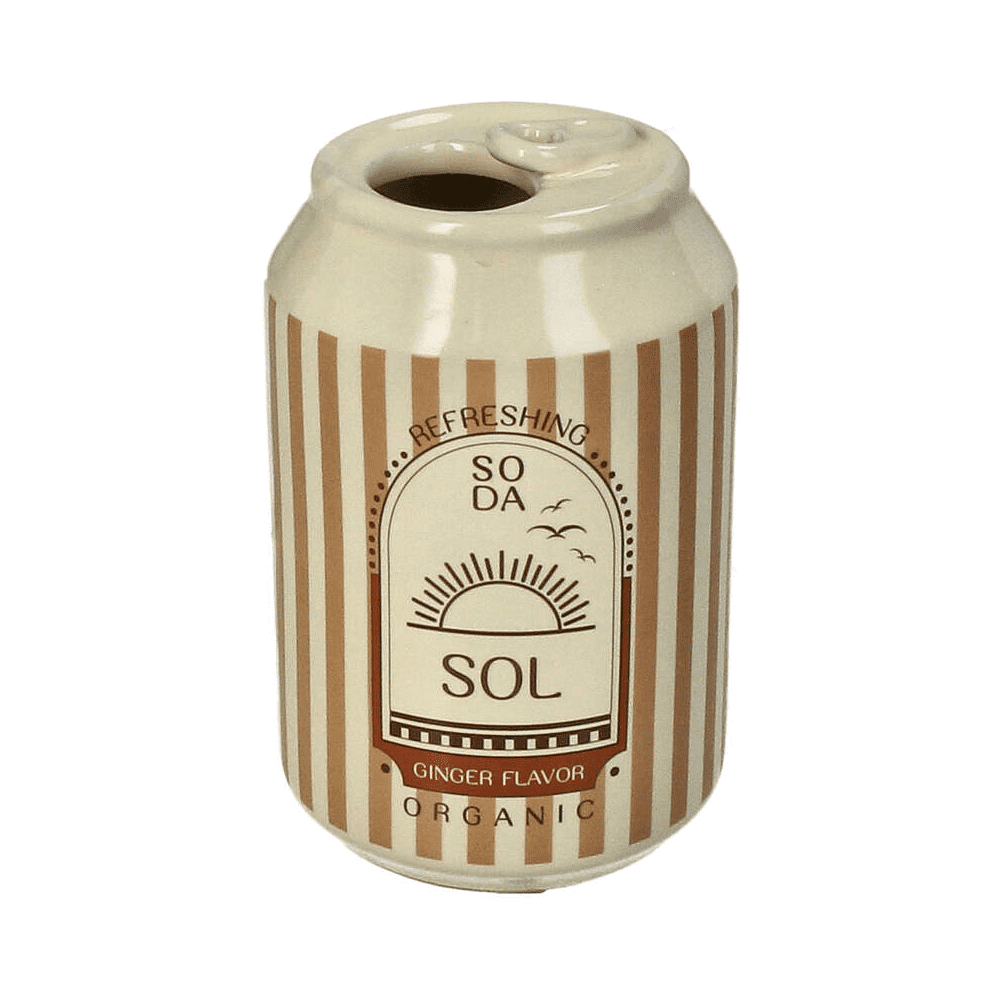 Ваза "Soda Can Sol", коричневый