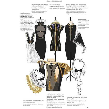 Книга на английском языке "Fashion Details: 4,000 Drawings", Elisabetta Kuky Drudi - 7