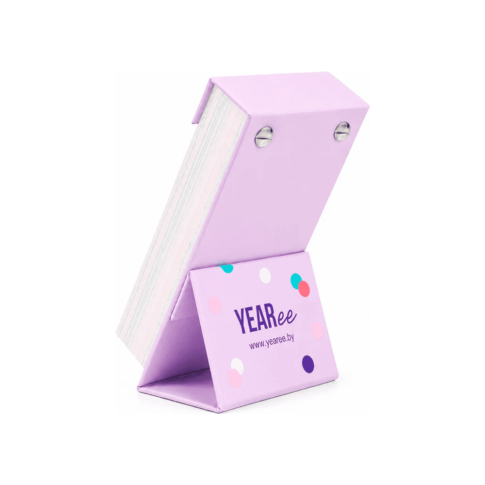 Календарь настольный на английском языке Yearee "Каждый твой день", 9x15 см, 2027 - 3