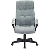 Кресло для руководителя Бюрократ CH-824 серо-голубой Light-28, ткань, пластик - 2