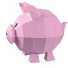 Набор для 3D моделирования "Хрюша Нюша", розовый - 2