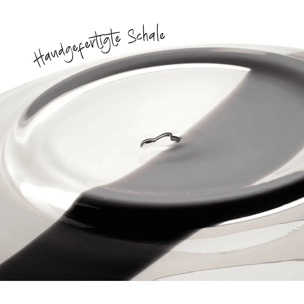 Чаша стеклянная "Alveo", 21 см, прозрачный коричневый - 3