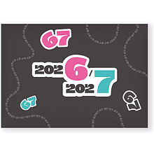 Стикерпак "2026/7", А6