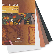 Блок бумаги "Pastelmat", 24x30 см, 360 г/м2, 12 листов, 4 цвета