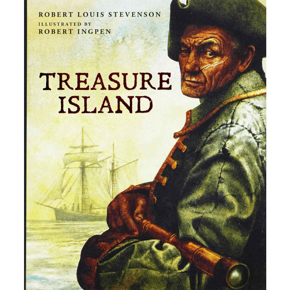 Книга на английском языке "Treasure Island", Stevenson R. 