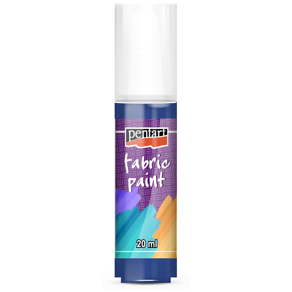 Краски для текстиля "Pentart Fabric paint", 20 мл, синий