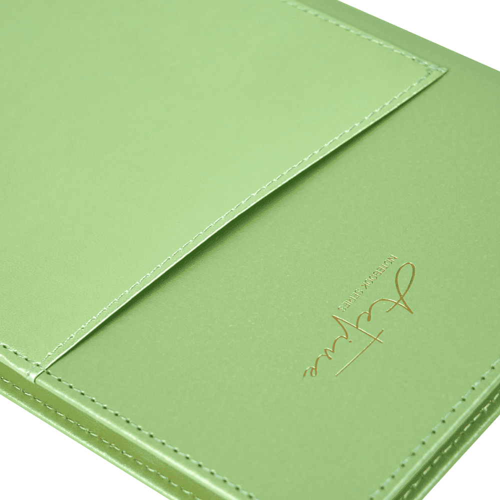 Блокнот "3223-10", А5, 80 листов, линейка, зеленый, -50% - 3