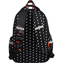 Рюкзак молодежный Феникс+ "Фразы с Характером" с уплотненной спинкой, черный