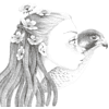Раскраска на английском языке "Colouring book Wild 4", Emmanuelle Colin - 2