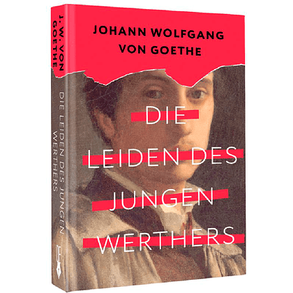 Книга на немецком языке "Die Leiden des jungen Werthers", Иоганн Вольфганг фон Гете