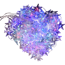 Гирлянда электрическая LED "Занавес. Звезда", мультиколор