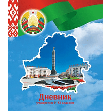 Дневник школьный для учеников 5-11 классов, твердая, рус. яз