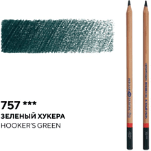 Карандаш цветной "Мастер-класс", 757, зеленый Хукера