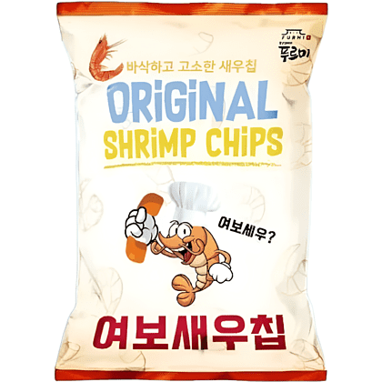 Чипсы "Furmi Original Shrimp Chips" с креветками, 80 гр.