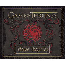 Набор на английском языке "Game of Thrones. House Targaryen. Deluxe Stationery Set"