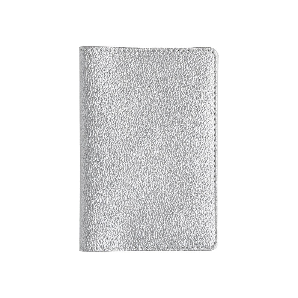 Обложка для паспорта "Серебро", кожзам - 3