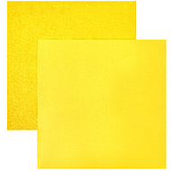Салфетка из микроволокна прорезиненная, 250г/м2, 30х30см, 2шт/упак, желтый Салфетка из микроволокна прорезиненная, 250г/м2, 30х30см, 2шт/упак, желтый
