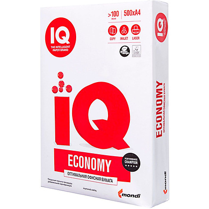Бумага "IQ Economy", A4, 500 листов, 72 г/м2