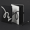 Блокнот "Doodle total black", А5, 96 листов, черный, срез черный - 4