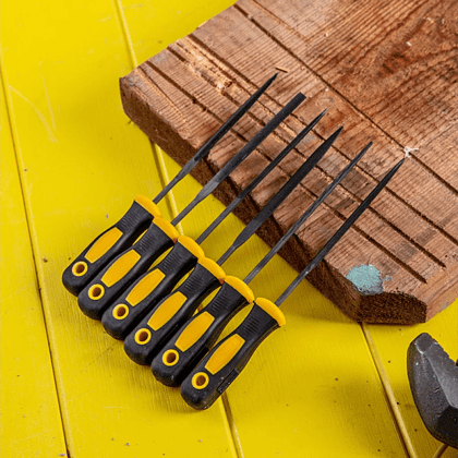 Набор надфилей Deli YS EDL2141, 160 мм, 6 шт. - 5