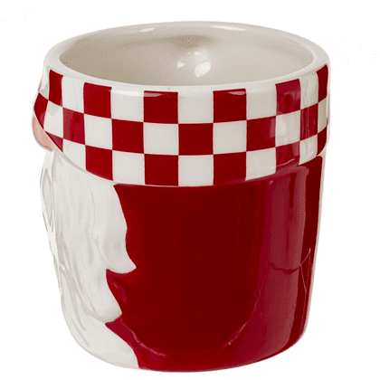 Кружка керамическая "Гном", 400 мл, белый, красный - 4
