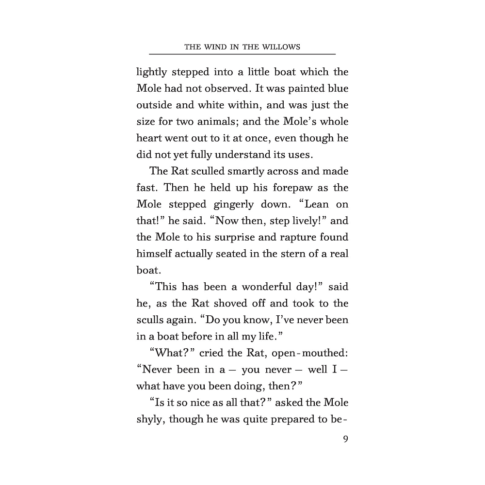 Книга на английском языке "The Wind in the Willows", Грэм К.  - 9