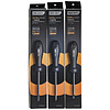 Отвертка Deli HS EHT1105, SL5х100 мм, Soft Touch, черный - 2
