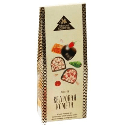 Конфеты "Кедровая комета", ассорти, 70 г