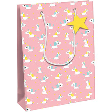 Пакет бумажный подарочный "Excellia. Unicorn", 26.5x14x33 см