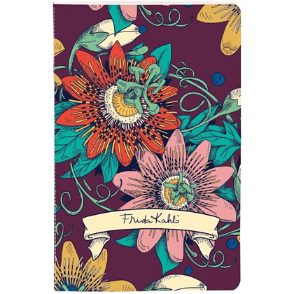 Блокнот "Frida Kahlo", 48 листов, линейка, ассорти - 4
