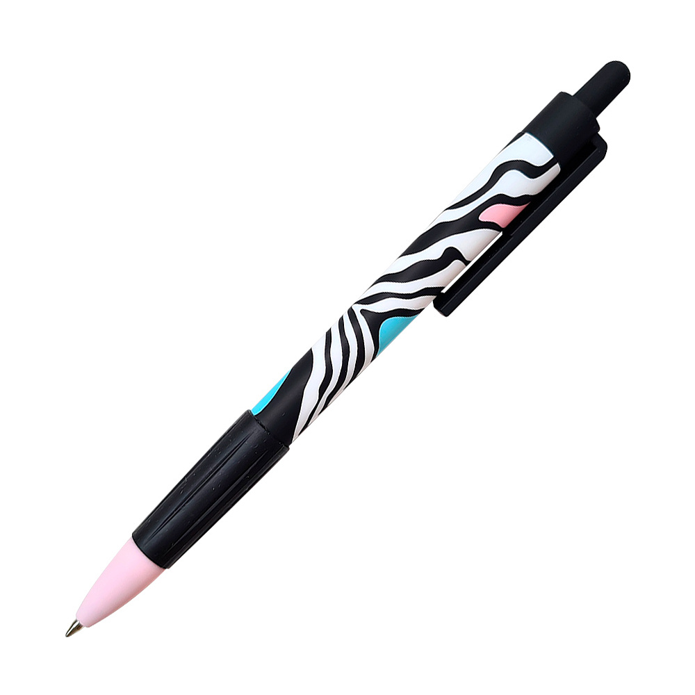 Ручка шариковая автоматическая "Abstract", 0.7 мм, разноцветный, стерж. синий