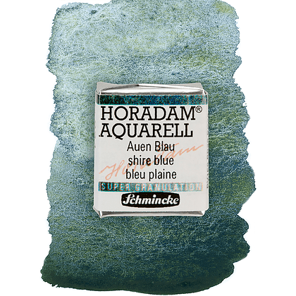 Краски акварельные "Schmincke Horadam", 934 синий shire, полукювета