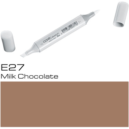 Маркер перманентный "Copic Sketch", E-27 молочный шоколад