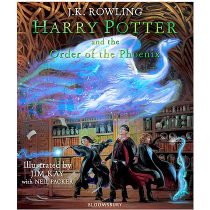 Книга на английском языке "Harry Potter and the Order of the Phoenix", J.K. Rowling, Jim Kay