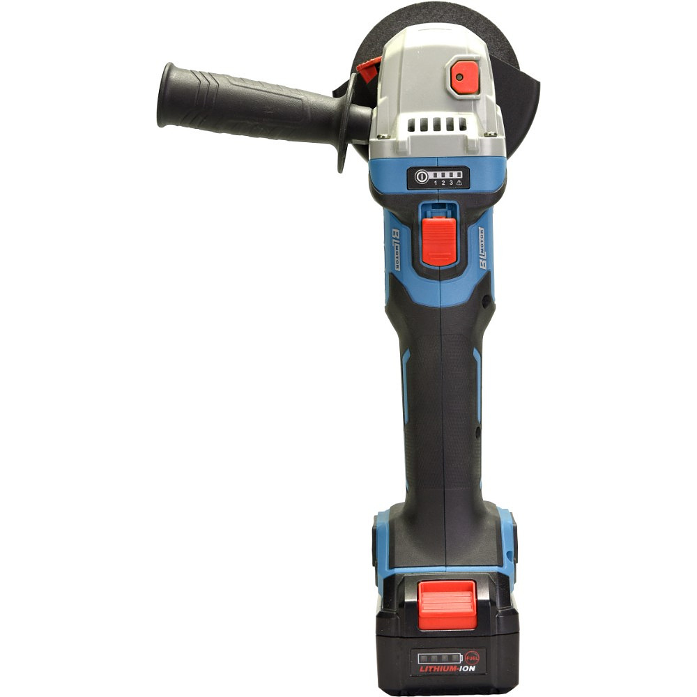 Угловая шлифмашина DongCheng DCSM04-125 (TYPE EM), 125 мм, 2 АКБ, 4 Ач, З/У 2 А - 4 Угловая шлифмашина DongCheng DCSM04-125 (TYPE EM), 125 мм, 2 АКБ, 4 Ач, З/У 2 А - 4