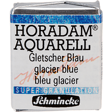 Краски акварельные "Schmincke Horadam", 961 синий glacier, полукювета