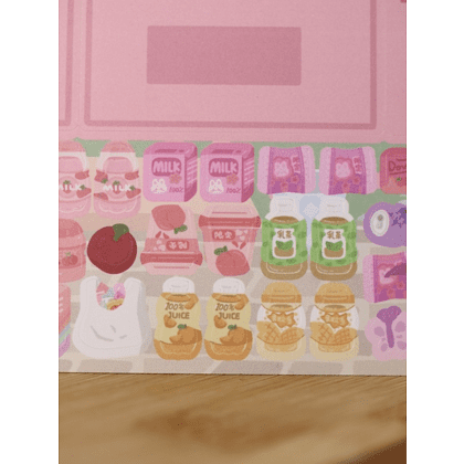 Стикерпак "Игра Showcase pink", 20.5х11.5 см - 5