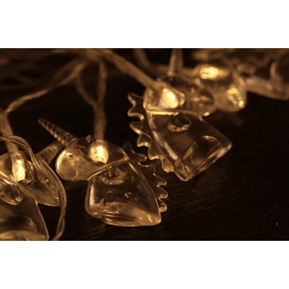 Гирлянда электрическая LED "Нить" с насадками "Единорог", 5 м, тепло-белый - 3