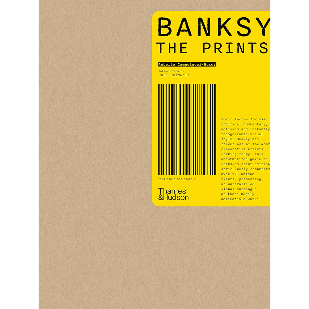 Книга на английском языке "Banksy. The Prints", Roberto Campolucci-Bordi, Paul Coldwell