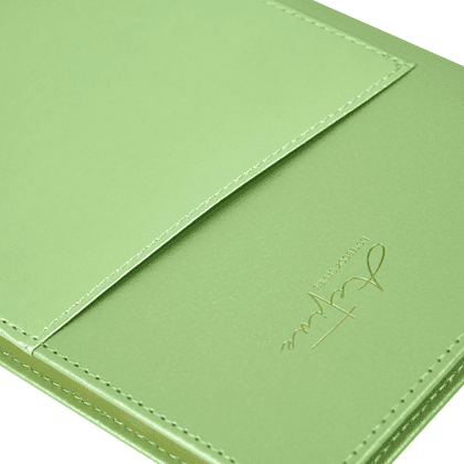 Блокнот "3223-10", А5, 80 листов, линейка, зеленый, -50% - 3