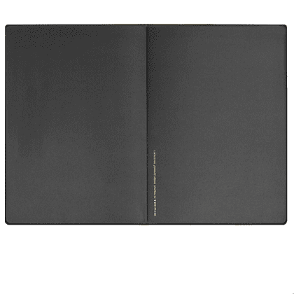 Еженедельник датированный "Тиволи Делавэ черный", А4, 160 страниц, черный, 2026 - 5