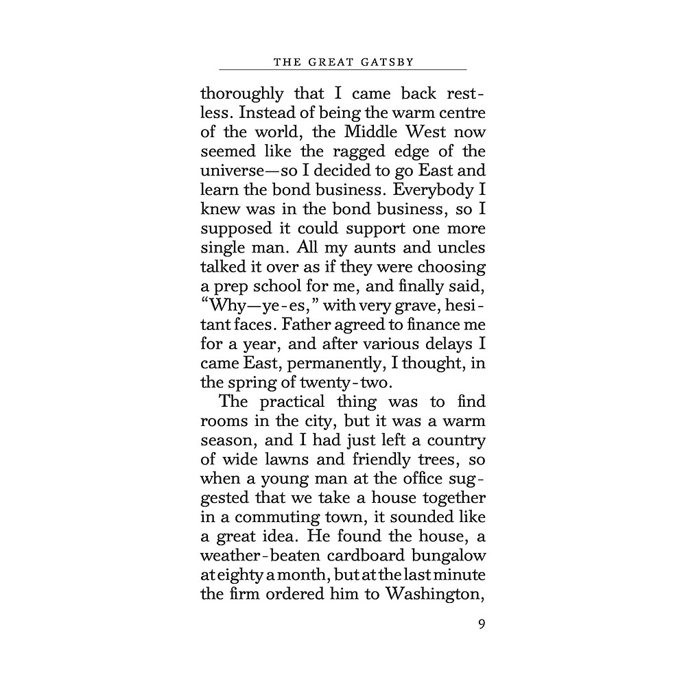 Книга на английском языке "The Great Gatsby", Фрэнсис Скотт Фицджеральд - 7
