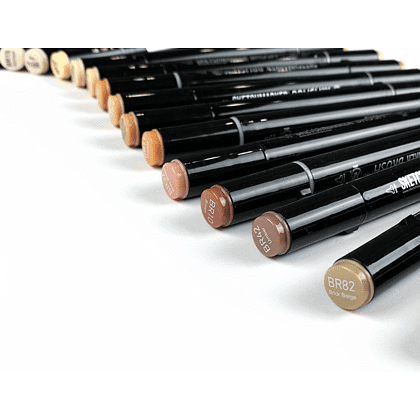 Маркер перманентный двусторонний "Sketchmarker Brush", R93 роза - 3