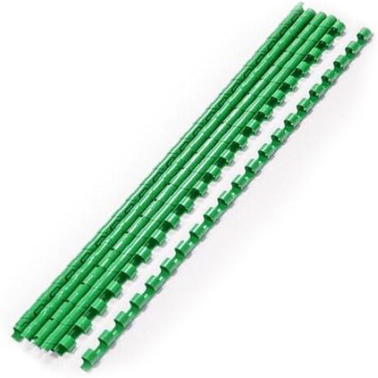 Пружины для перфопереплета "Office Kit", 12 мм, 100 шт, зеленый - 2