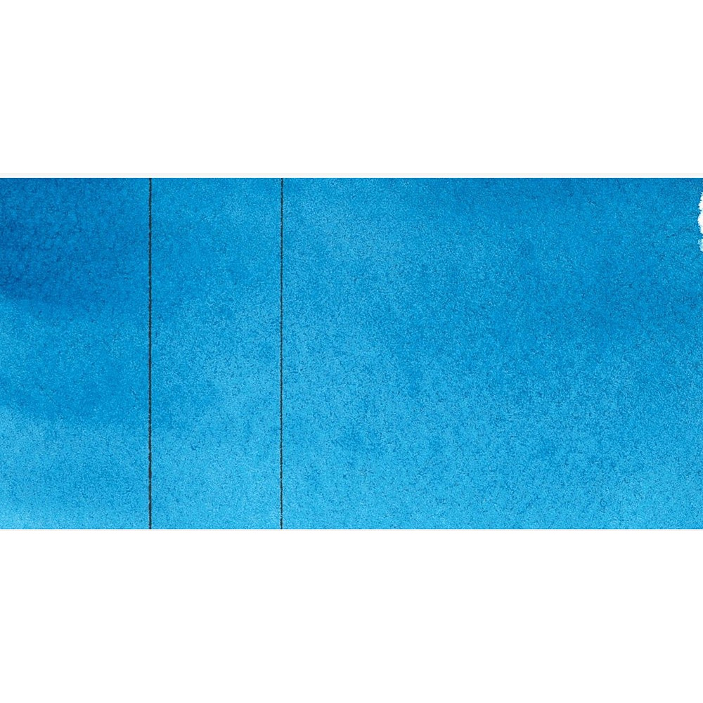 Краски акварельные "Aquarius", 261 фтало синий (бирюзовый оттенок), кювета - 2