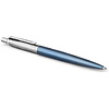 Ручка шариковая автоматическая "Jotter Core K63 Waterloo Blue CT", 1,0 мм, сине-голубой, серебристый, стерж. синий - 2