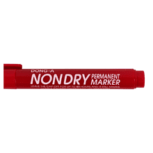 Маркер перманентный "Non-Dry", красный